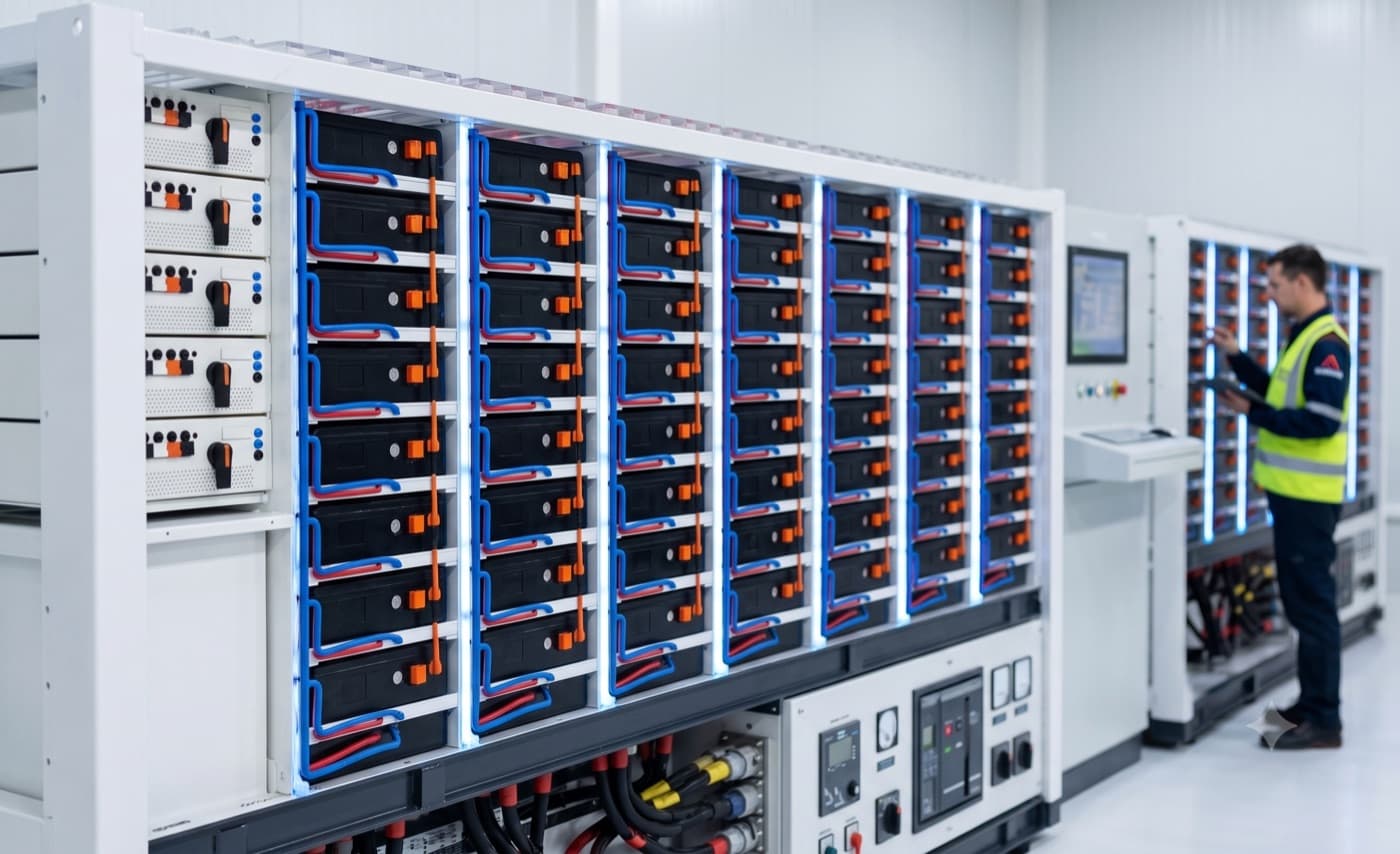 Battery energy storage grid