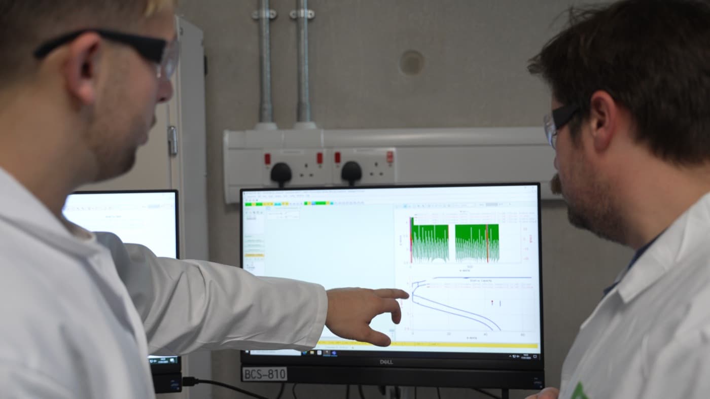 Battery research lab